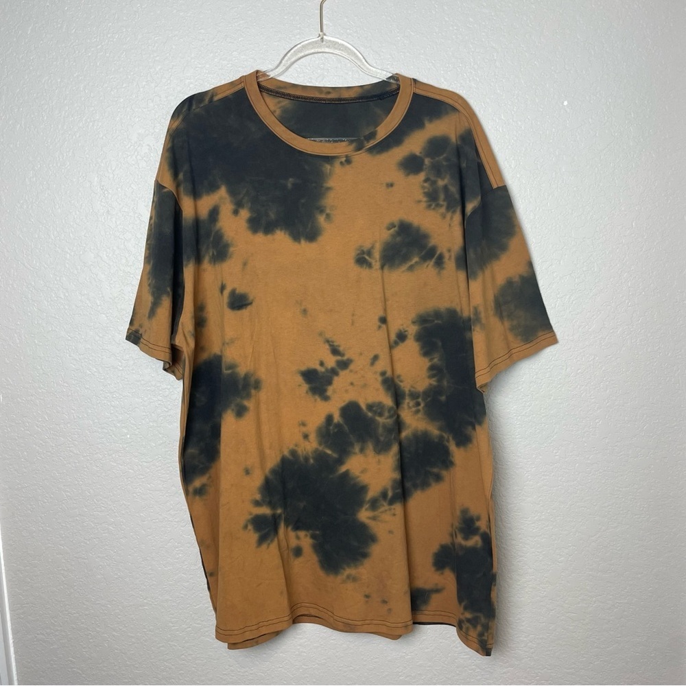 Vitality - Balance Athletica - Tie-Dye Men's Shirt - Black and Brown Size XL